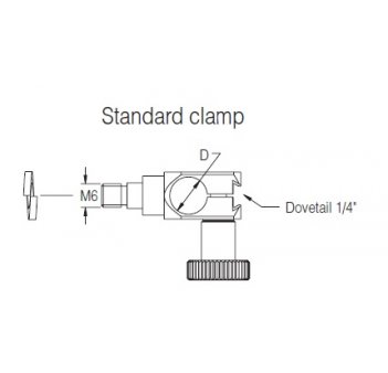 Standard Clamp 8mm - FA1100