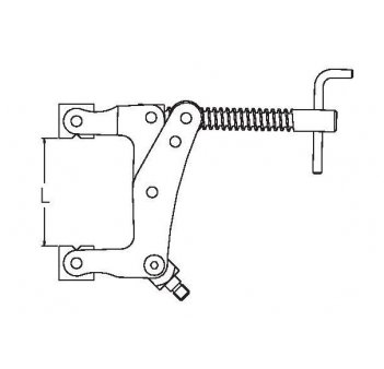 3" clamp with plastic cover - MG0125