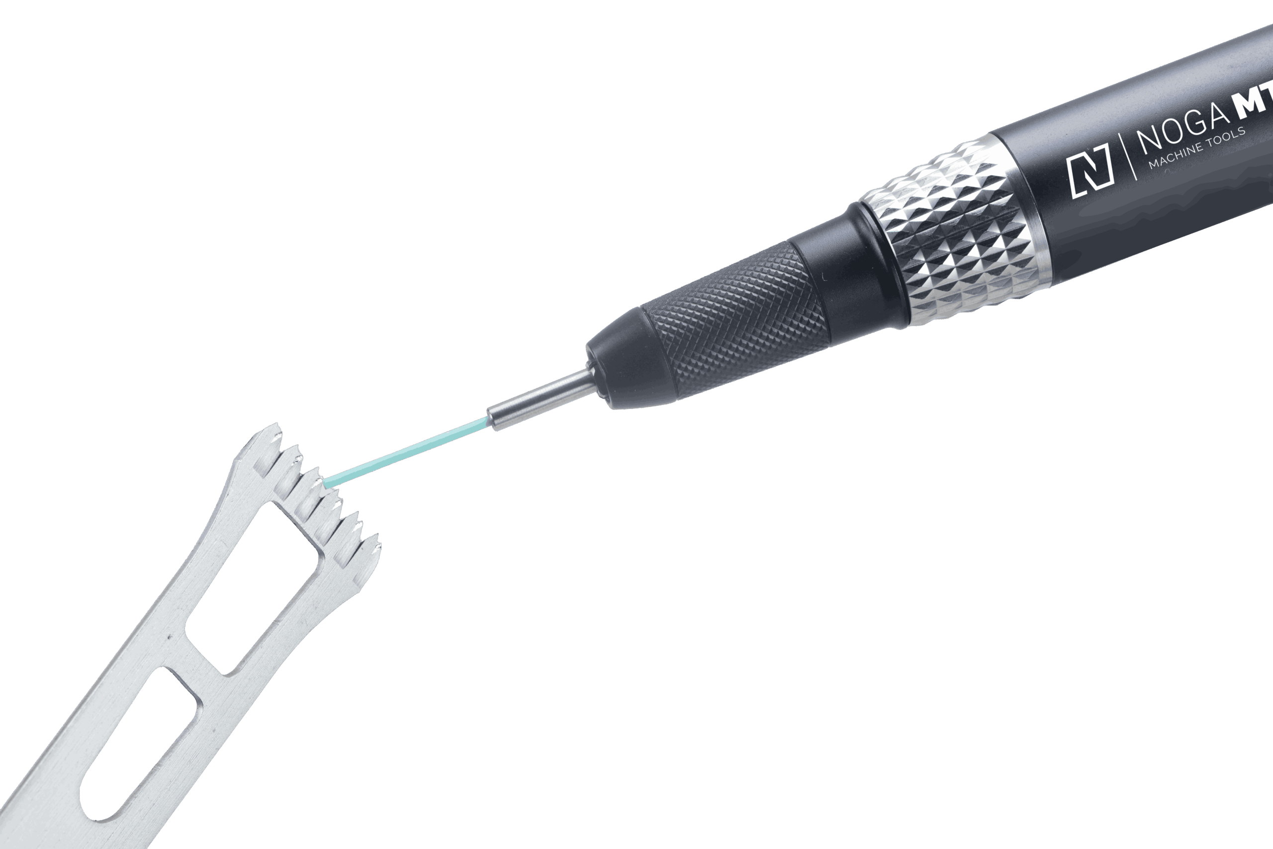 UFIBER Point Brush precision finishing application with the UF9999 E-Pack