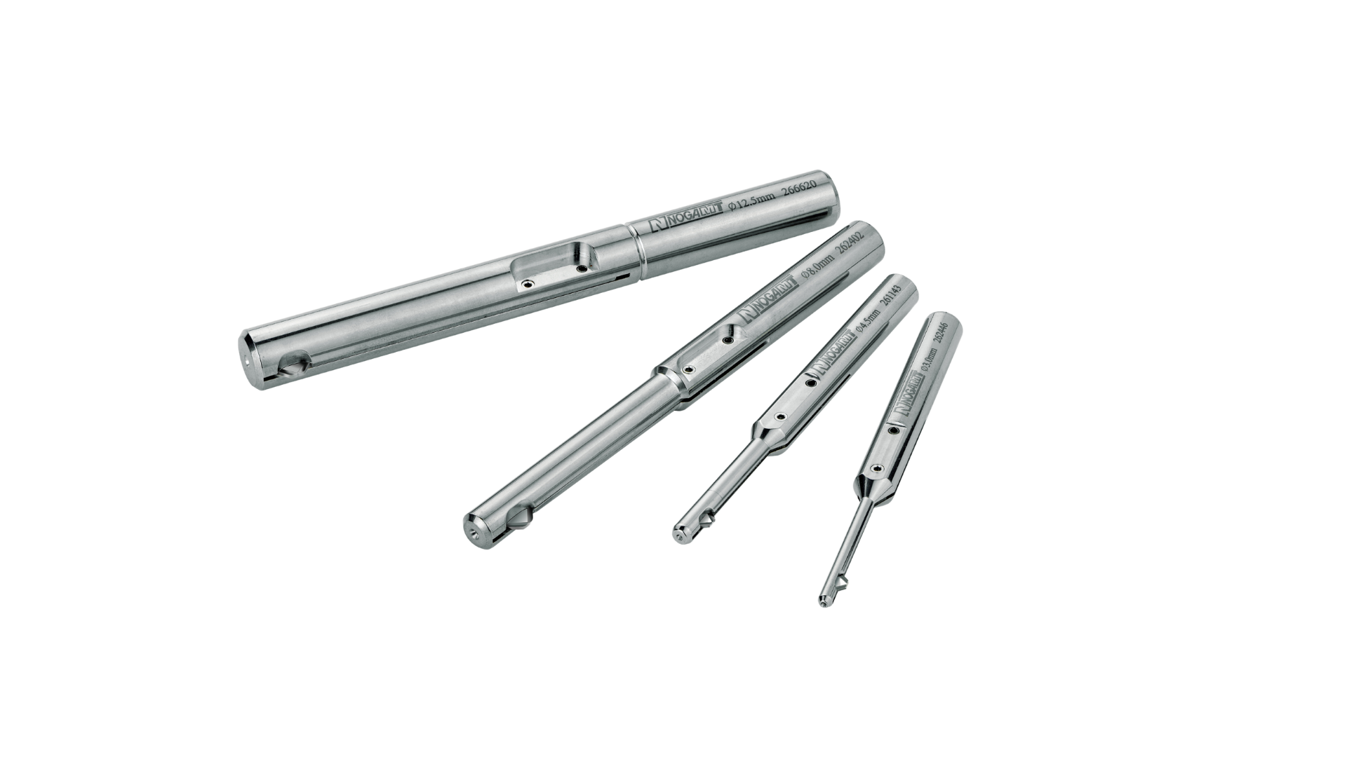 UBURR front and back hole deburring tool family